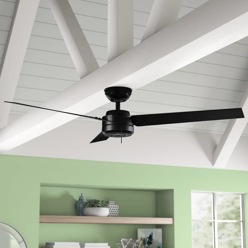 52'' Cassius 3 - Blade Standard Ceiling Fan with Pull Chain