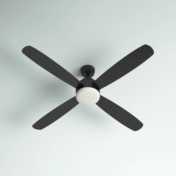 52'' Kaya 4 - Blade LED Standard Ceiling Fan with Remote Control and Light Kit Included