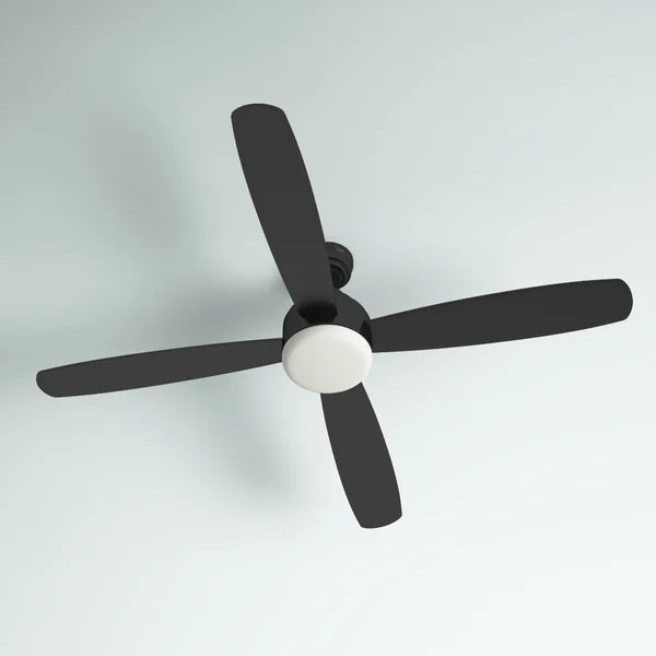 52'' Kaya 4 - Blade LED Standard Ceiling Fan with Remote Control and Light Kit Included