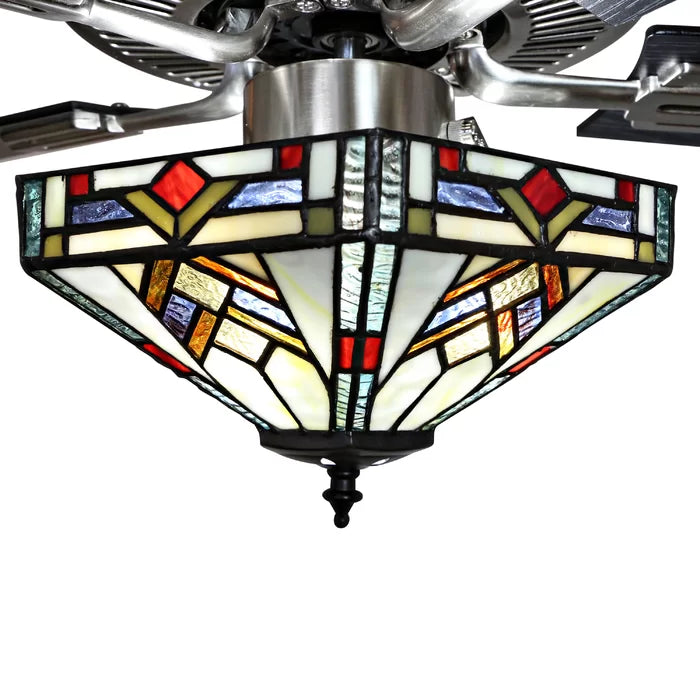 52'' Londono 5 - Blade Standard Ceiling Fan with Light Kit Included