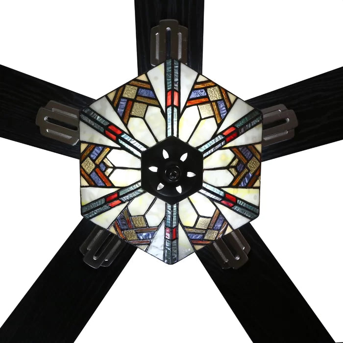 52'' Londono 5 - Blade Standard Ceiling Fan with Light Kit Included