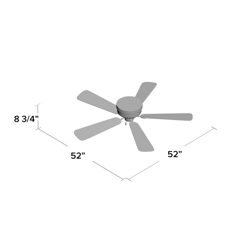 52'' Mesa 5 - Blade Ceiling Fan VB314