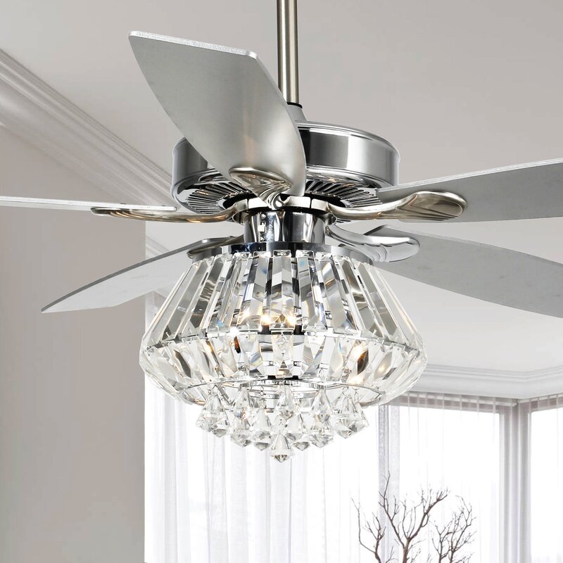 52'' Micah 5 - Blade Ceiling Fan KB1242-A4-B1-P2