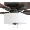 52'' Sybilla 5 - Blade Standard Ceiling Fan with Light Kit Included, MG340