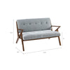 53.75'' Square Arm Loveseat KB1041