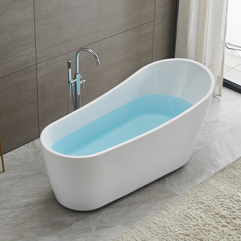 54.7" X 28.3" Freestanding Soaking Bathtub SHB509