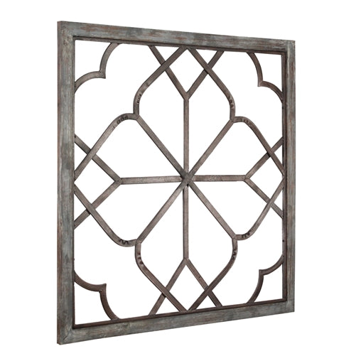 BELDEN OVERSIZED DISTRESSED WALL DECOR