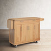 54'' Wide Rolling Kitchen Island