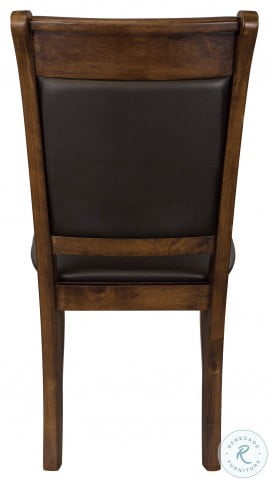 Wieland Light Rustic Brown Side Chair (Set of 2) pc332