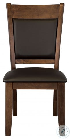 Wieland Light Rustic Brown Side Chair (Set of 2) pc332