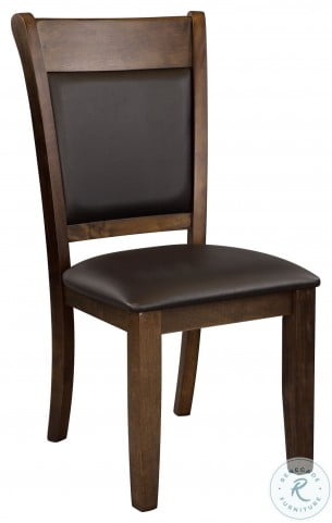 Wieland Light Rustic Brown Side Chair (Set of 2) pc332