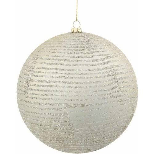 4.75" Matte/Glitter Ball Christmas Ornaments, Pack of 3 B6-DR3019