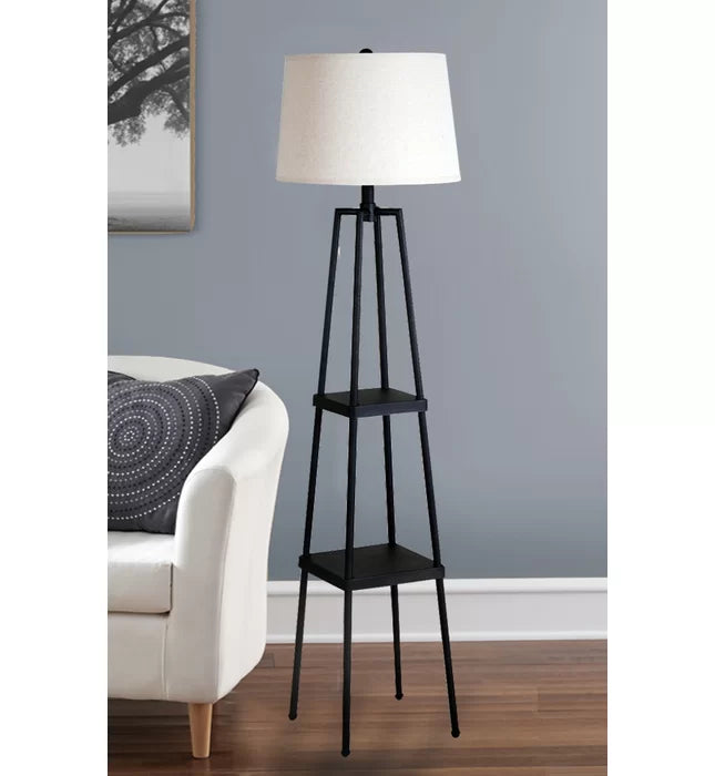 58" Tray Table Floor Lamp