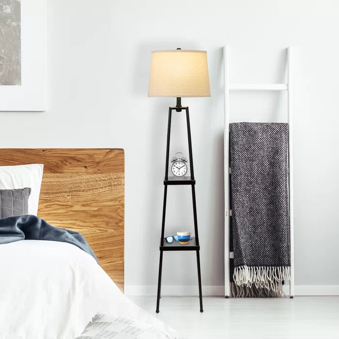 58" Tray Table Floor Lamp