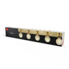 5 -Light Dimmable Vanity Lighting, gold