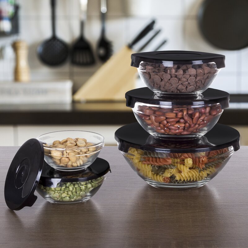 5 Container Food Storage Set