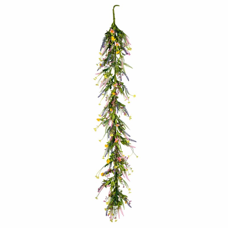 5' Wild Flower Garland (Set of 2) B88-KS340