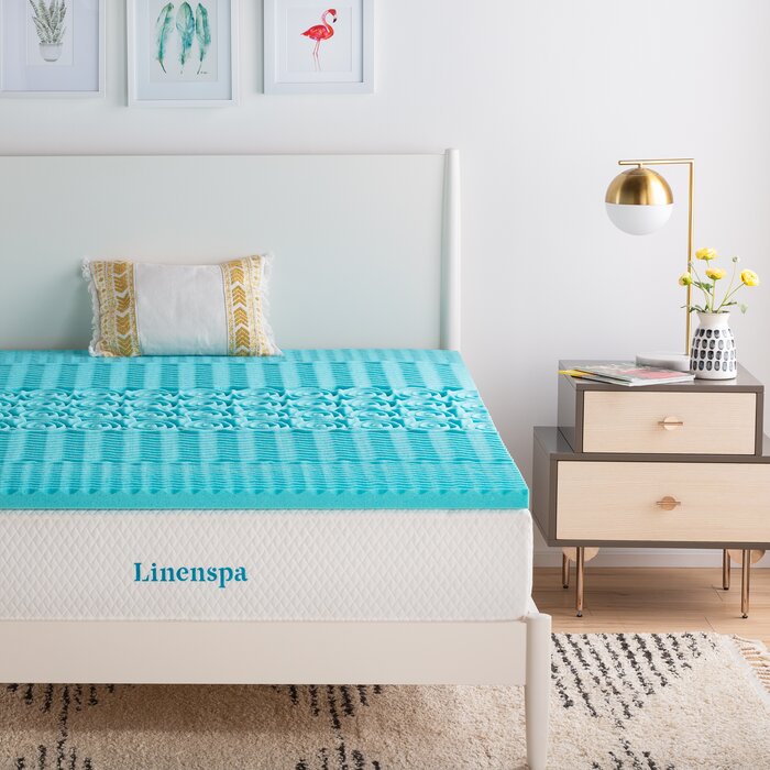 5 Zone 2" Gel Memory Foam Mattress Topper - King (#K1859)
