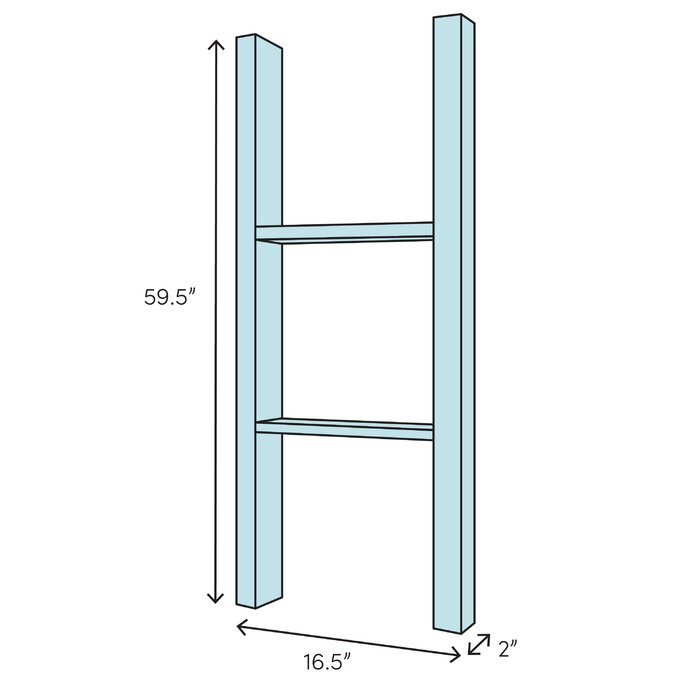 5 ft Blanket Ladder LX5530