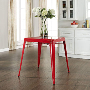 Mountview Cafe Dining Table, Red (#K2533)