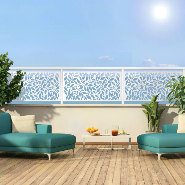 6.5 ft. H x 4 ft. W Metal Privacy Screen