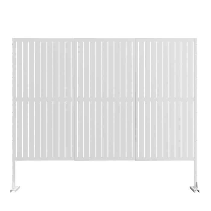 6.5 ft. H x 4 ft. W Privacy Screen Metal Fence Panel