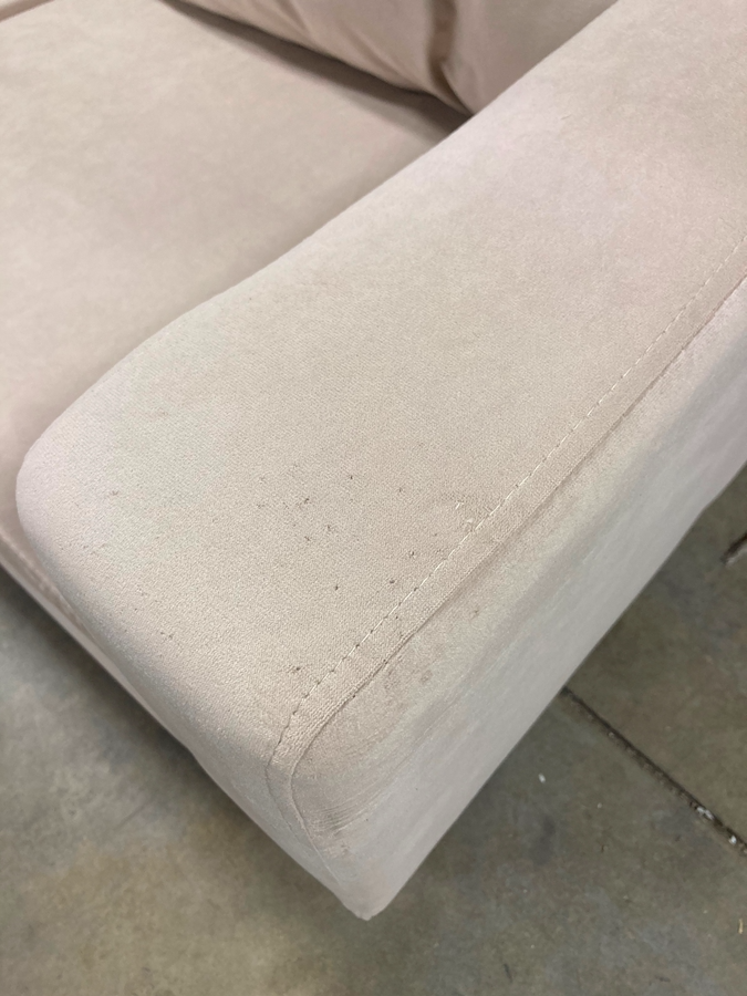Abbey 74" Square  Arm Sofa with Reversible Cushions OP057