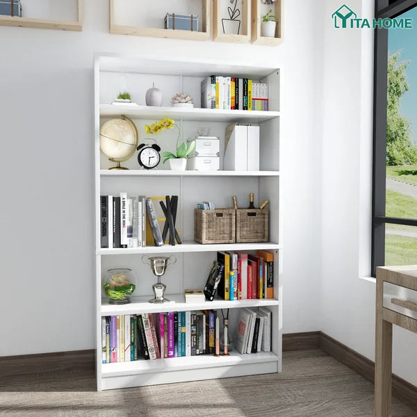 60'' H x 35.4'' W Bookcase