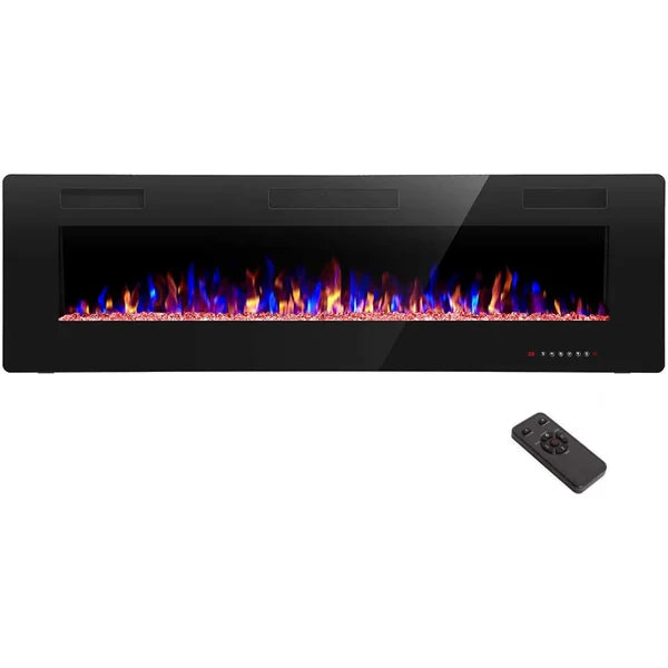 60'' W Electric Fireplace