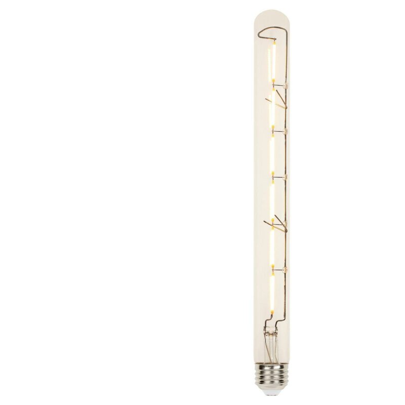 60 Watt Equivalent E26 Dimmable LED Edison Tube Light Bulb (Set of 4)
