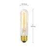 01322 60 Watt, T10 Incandescent, Dimmable Light Bulb, Warm White (2700K) E26/Medium (Standard) Base (Set of 7) HAB208