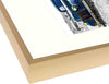 11x14 Gold Picture Frame Displays Photo 8x10 with Ivory Mat or 11x14 Without Mat for Wall Mounting Aluminum Frames with Real Glass (Pack of 1)