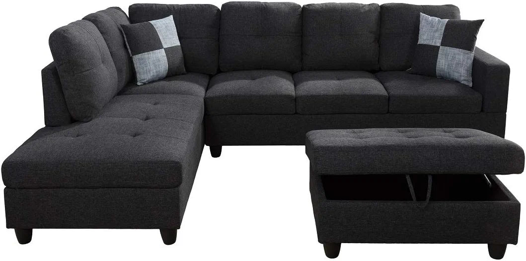 Black-grey Ottoman