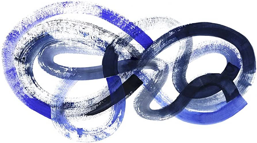 Blue Kinesis I - Canvas Print - Large