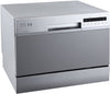 EdgeStar  6 Place Setting Energy Star Rated Portable Countertop Dishwasher - Silver
