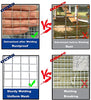 48x100 Hardware Cloth 1/2 Inch 19Ga,Chicken Coop Wire,Hot Dipped Galvanized Wire Mesh Roll, Chicken Wire Fence Rolls, Welded Wire Fencing, Chicken Wire Fencing, Concrete Wire Mesh , rabbit wire