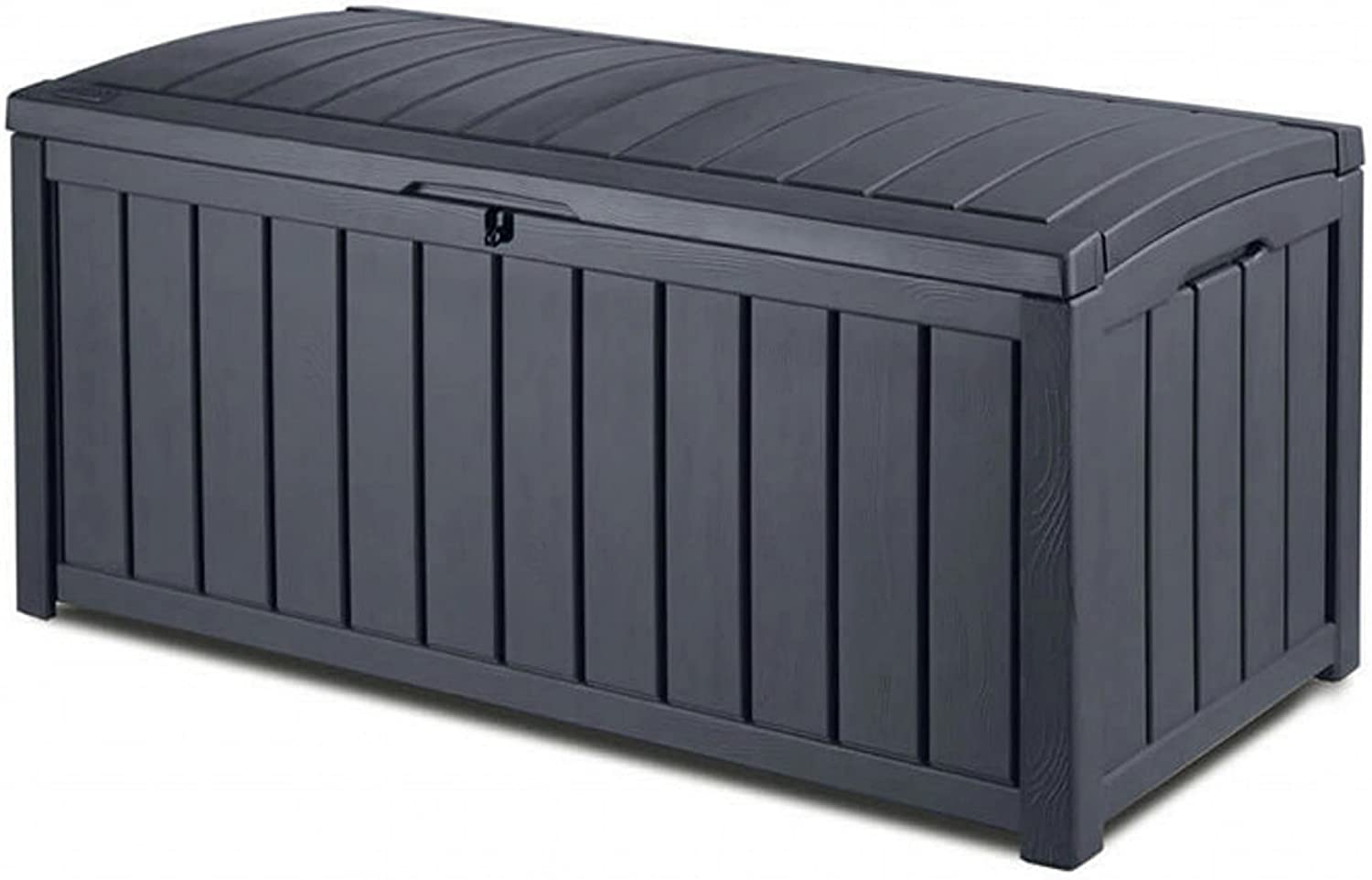 Keter Glenwood Plastic Deck Storage Container Box Outdoor Patio Furnit