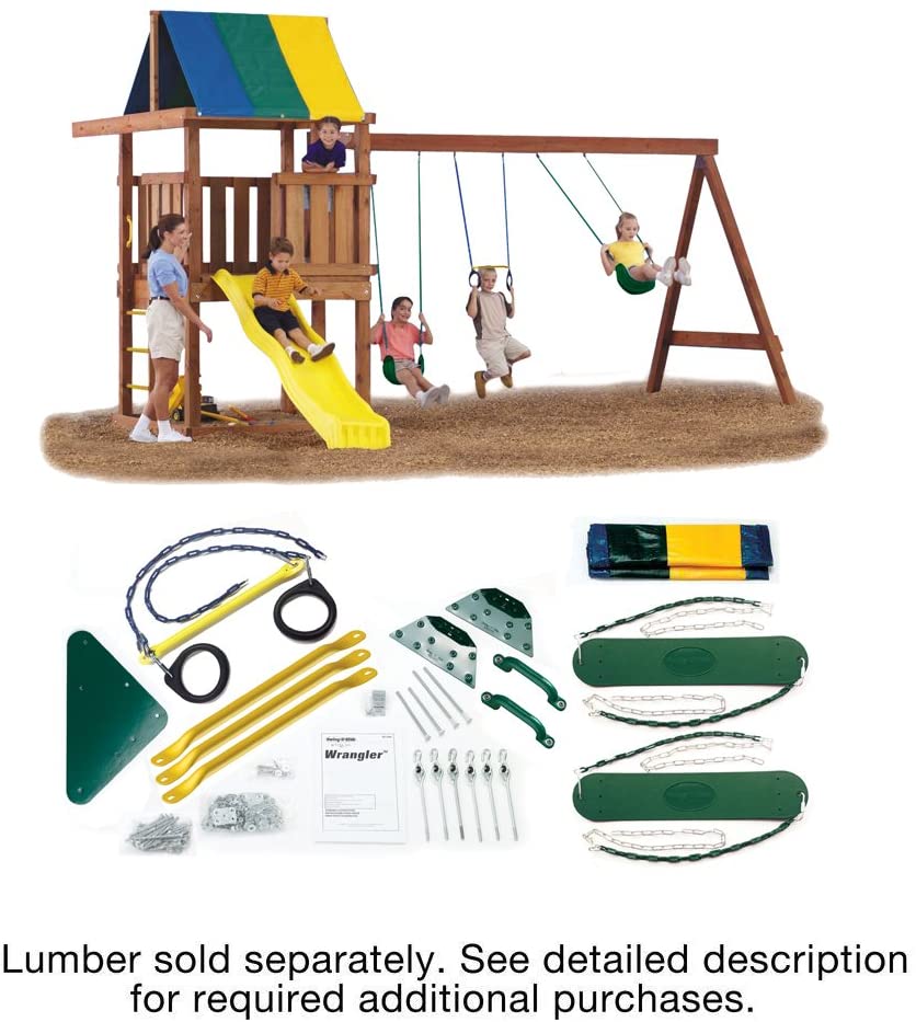 Wrangler DIY Swing Equipment Kit, 1, Green