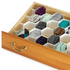 Honeycomb Drawer Organizer White