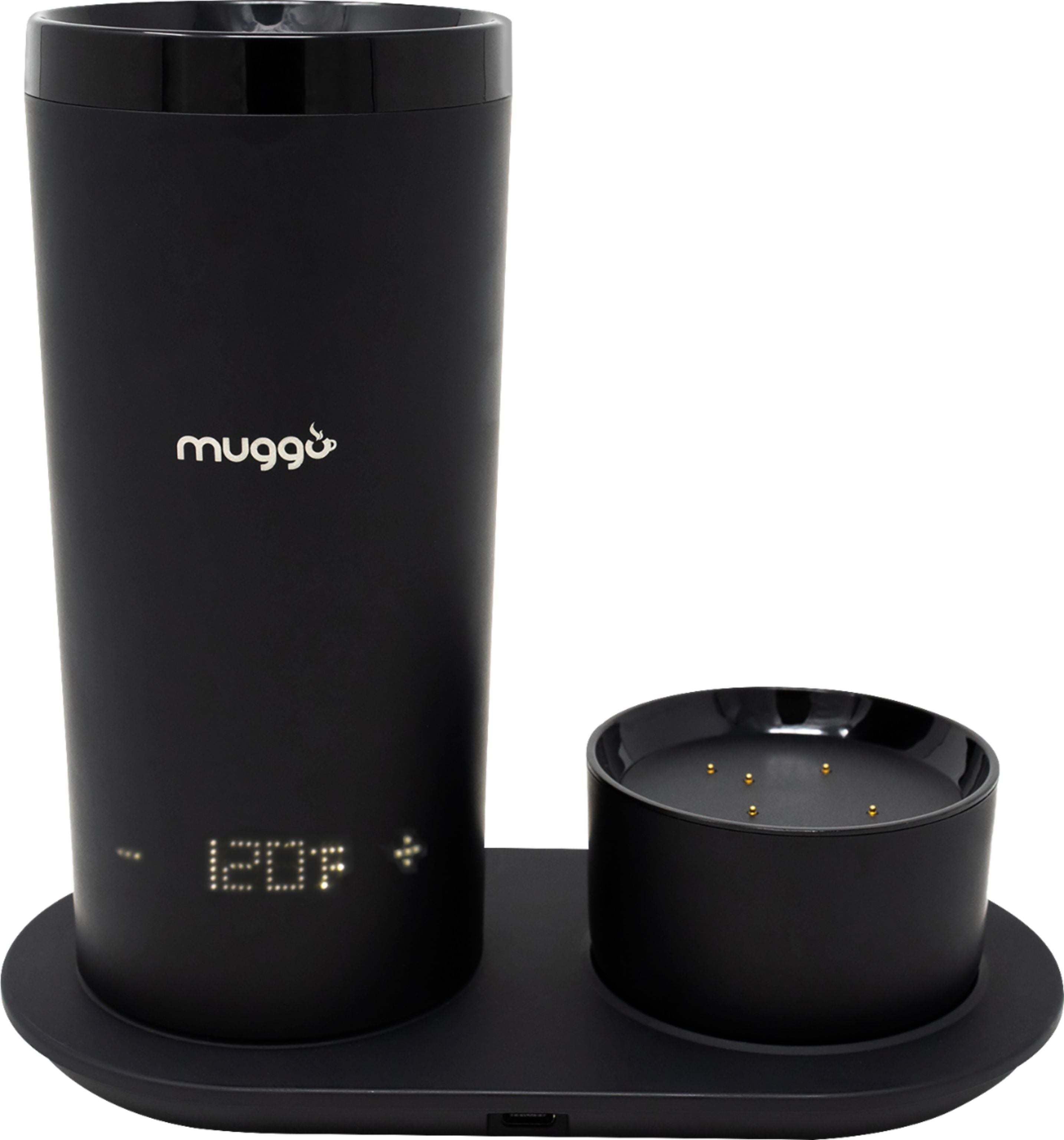 Muggo Self Heating Travel Mug - Black TTR313