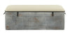 Metal Fabric Storage Bench, 50