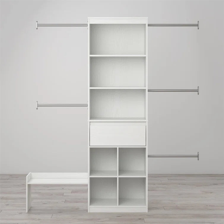 69.89" W - 95.44" W Closet System Reach-In Sets