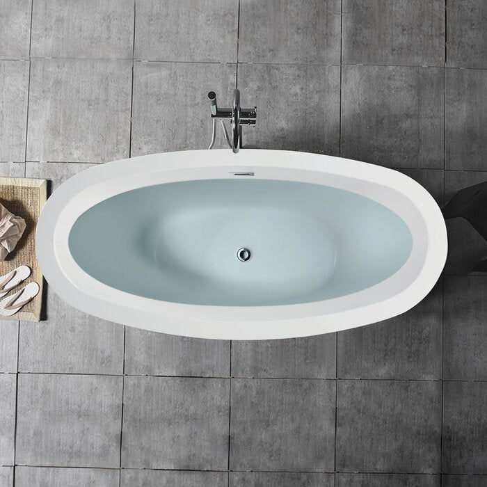 69" x 34" Freestanding Soaking Bathtub (#K3445)