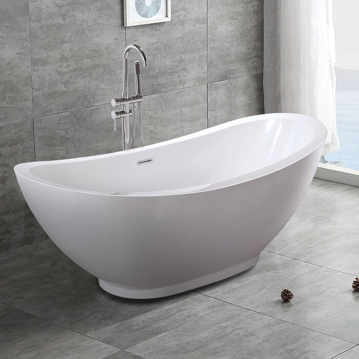 69" x 34" Freestanding Soaking Bathtub (#K3445)