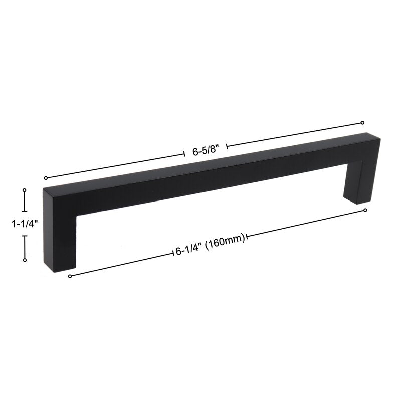 6 5/16 Center to Center Bar Pull B50-HS157