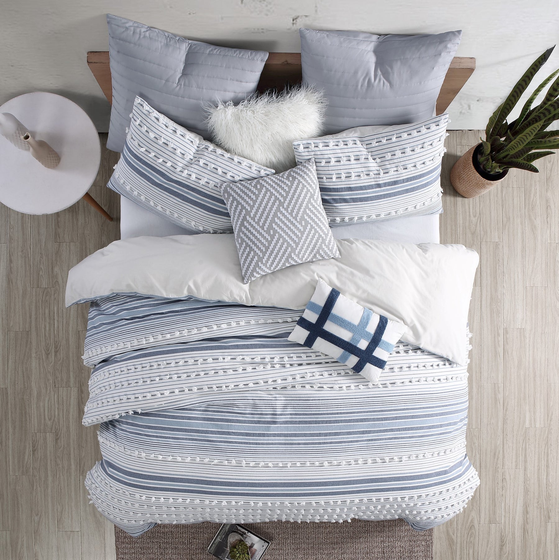 'ANAHITA' 5-PIECE COTTON COMFORTER SET, KING/Ck