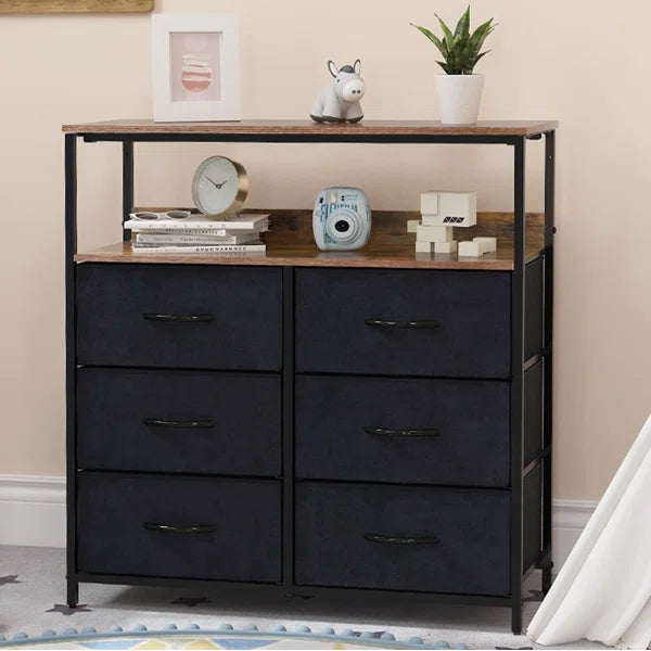 6 Drawer 31.1'' W Double Dresser