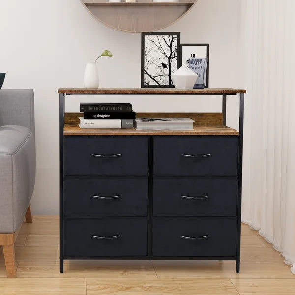 6 Drawer 31.1'' W Double Dresser