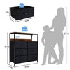 6 Drawer 31.1'' W Double Dresser