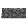 BlackWhite Corded Indoor/Outdoor Sofa Cushion